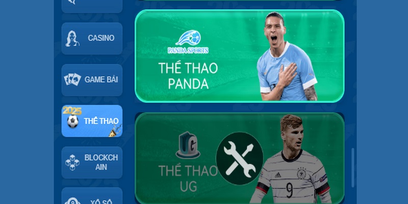 Sân chơi cung cấp các sảnh game thể thao hấp dẫn 